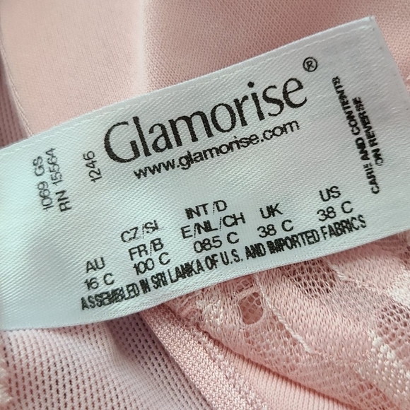 Beautiful Glamorise Plus Size 38C Bra - Picture 4 of 10